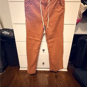 PAIGE Rust Chinos